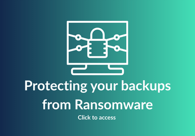 7) Protecting backups from ransomware  Gradient